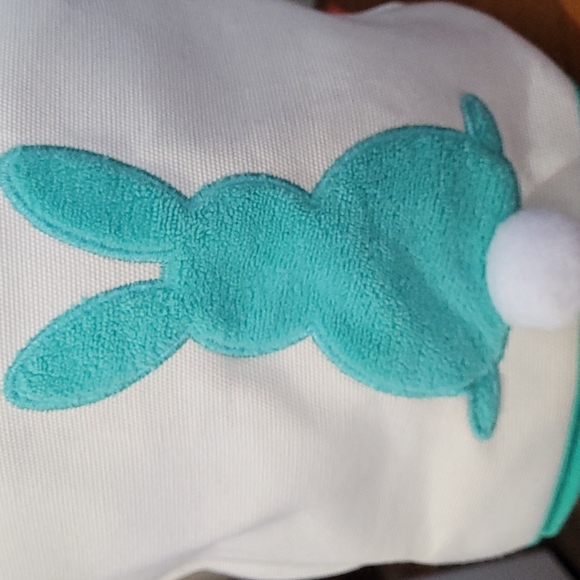 Canvas bunny tote basket - Picture 6 of 6